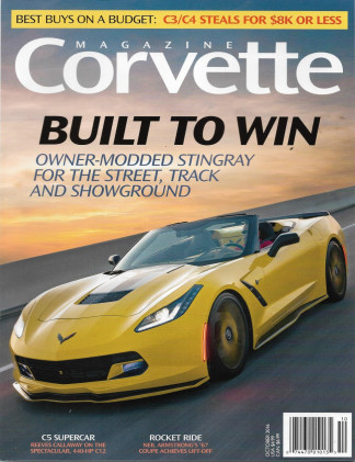 CORVETTE MAGAZINE 2016 OCT - C5 SUPERCAR, NEIL ARMSTRONG'S '67 COUPE